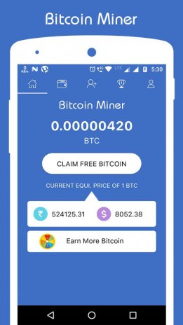 Free Bitcoin Miner Earn Btc 2 3 Android Aptoide Icin Apk Indir - 